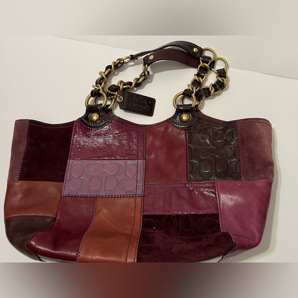 Multi color Coach purse - Picture 6 of 12